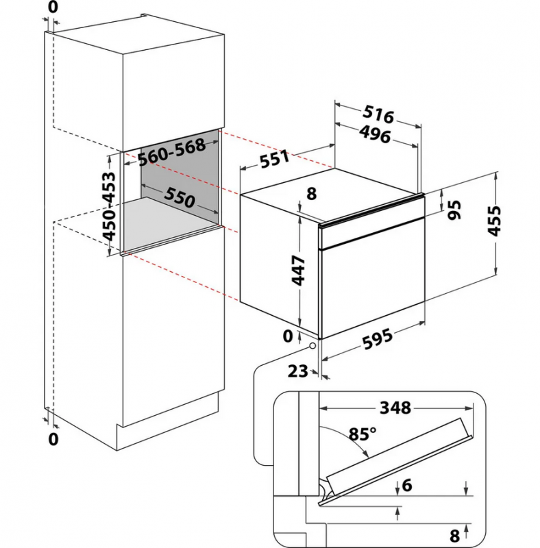Bauknecht ECSK7 8845 PT Einbaudampfgarer